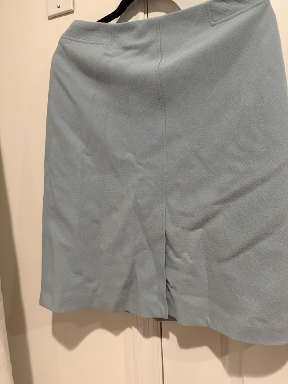 Ann Taylor Pale Blue A-Line Skirt